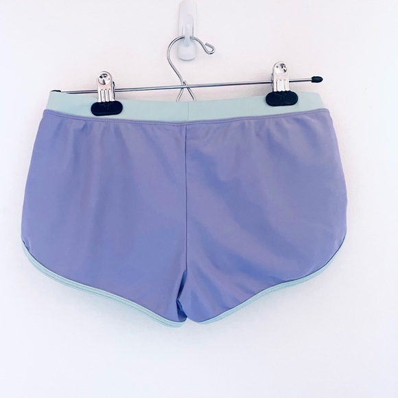3/$20💥14 Girls Cute Active Sport Dolphin Shorts, Integrated Panty, Lilac & Teal - Picture 4 of 9